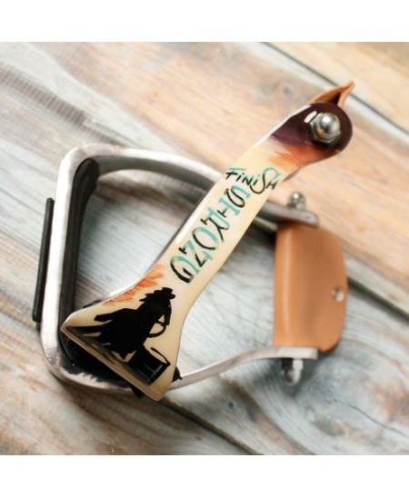 Étrier En Cuir, étriers Pour Cheval Noir, Outil Pour Cheval